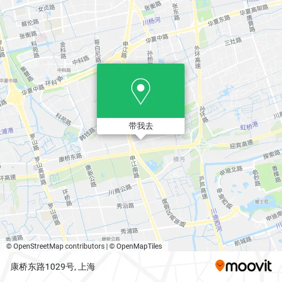 康桥东路1029号地图
