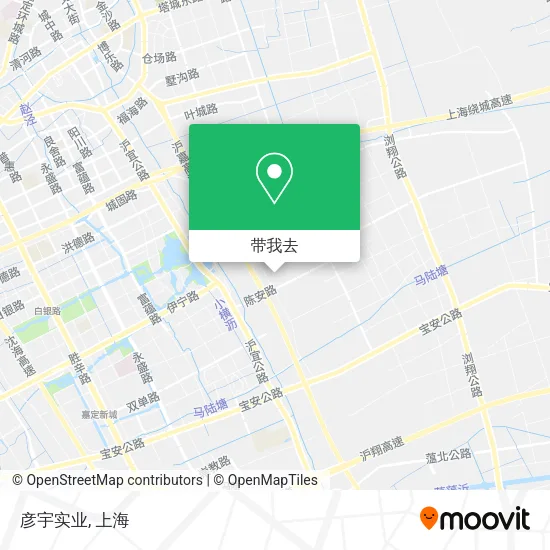 彦宇实业地图