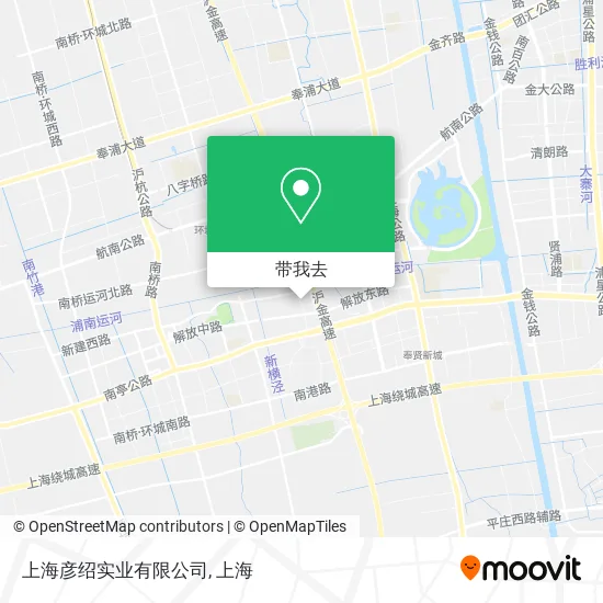 上海彦绍实业有限公司地图