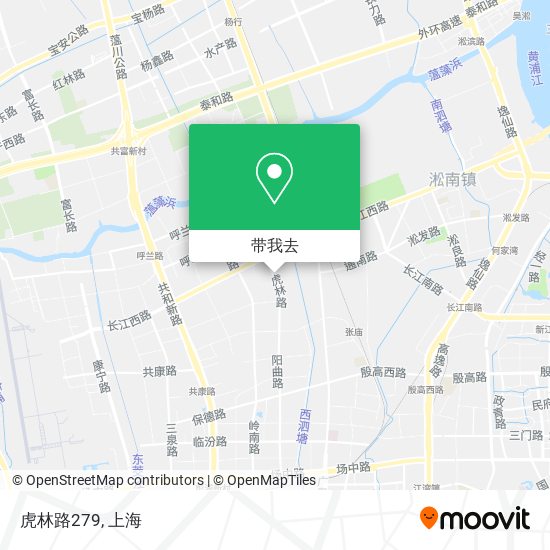 虎林路279地图