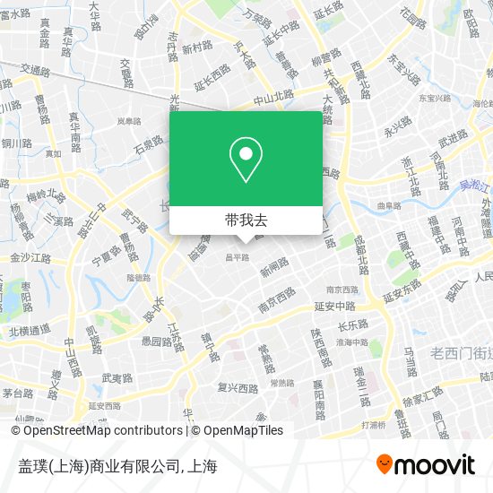 盖璞(上海)商业有限公司地图