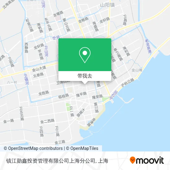 镇江勋鑫投资管理有限公司上海分公司地图