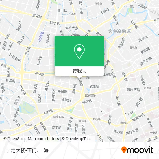 宁定大楼-正门地图