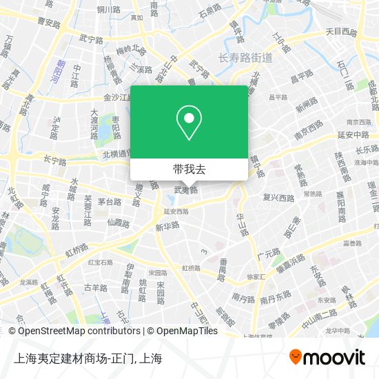 上海夷定建材商场-正门地图