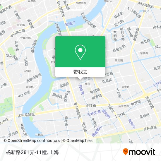 杨新路281弄-11幢地图