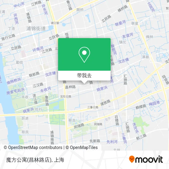 魔方公寓(昌林路店)地图