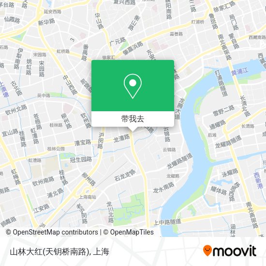 山林大红(天钥桥南路)地图