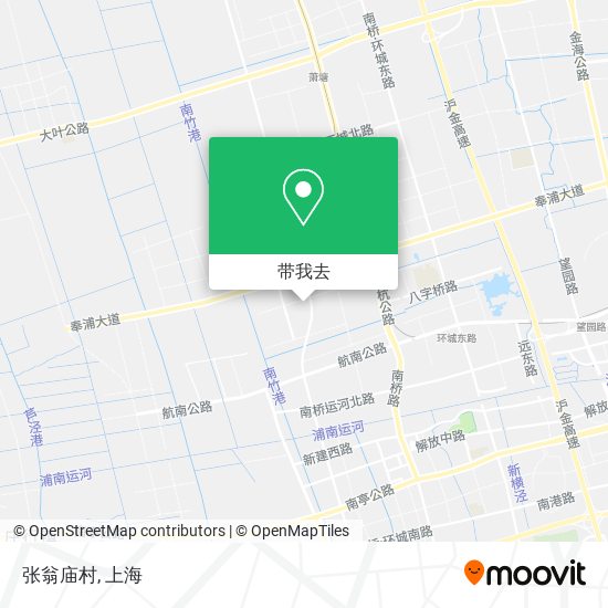 张翁庙村地图