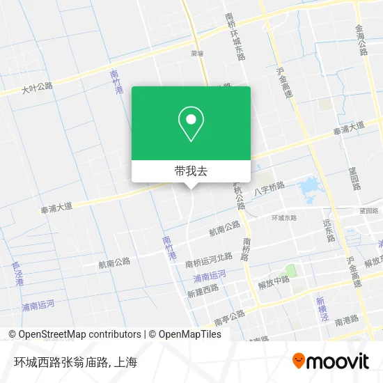 环城西路张翁庙路地图