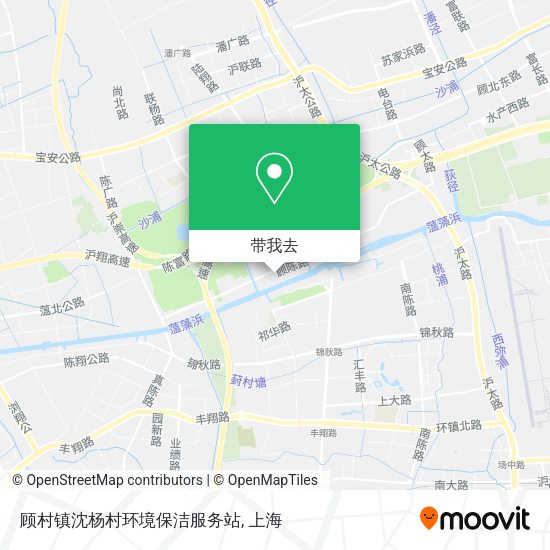 顾村镇沈杨村环境保洁服务站地图