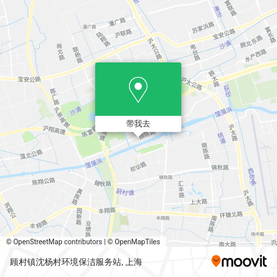 顾村镇沈杨村环境保洁服务站地图
