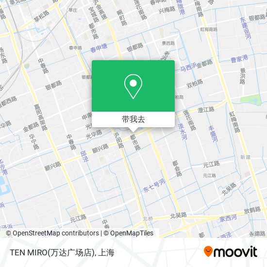TEN MIRO(万达广场店)地图