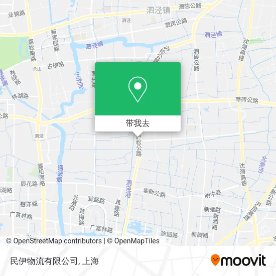 民伊物流有限公司地图