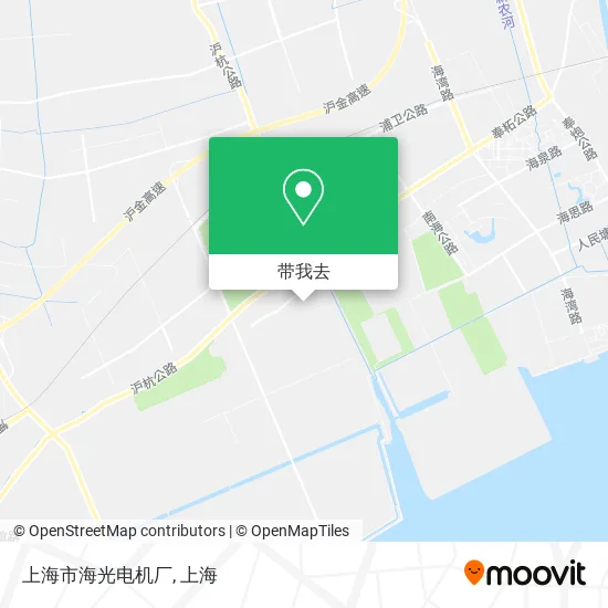 上海市海光电机厂地图