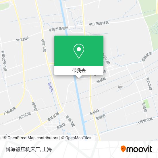 博海锻压机床厂地图