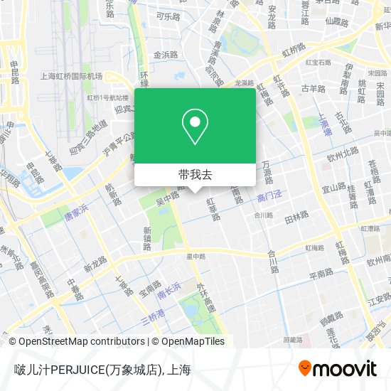 啵儿汁PERJUICE(万象城店)地图