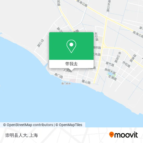 崇明县人大地图