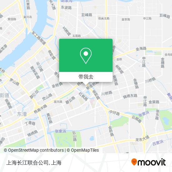 上海长江联合公司地图