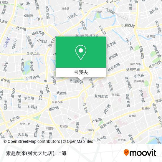 素趣蔬来(舜元天地店)地图