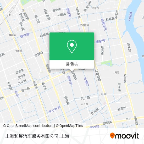 上海和展汽车服务有限公司地图