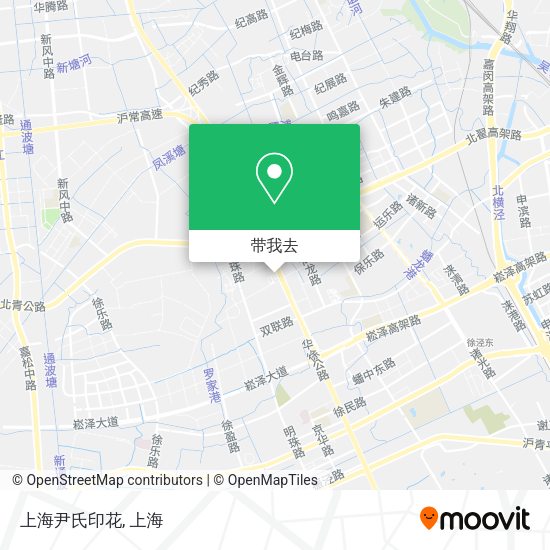 上海尹氏印花地图