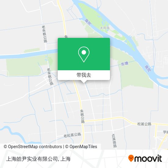 上海皓尹实业有限公司地图