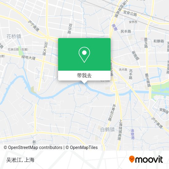 吴淞江地图