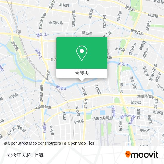 吴淞江大桥地图