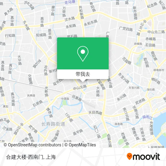 合建大楼-西南门地图