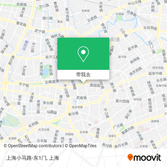 上海小马路-东1门地图