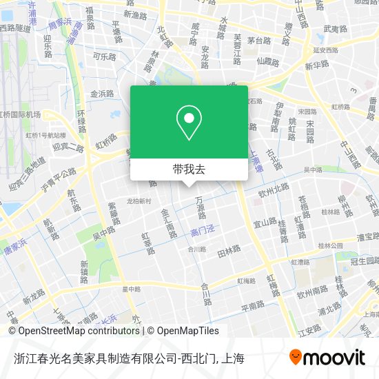 浙江春光名美家具制造有限公司-西北门地图