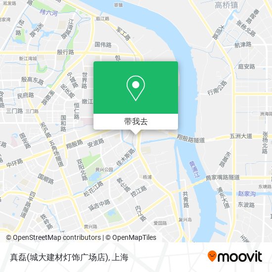 真磊(城大建材灯饰广场店)地图