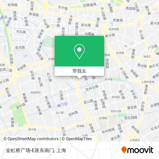 金虹桥广场-E座东南门地图