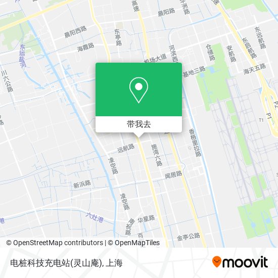 电桩科技充电站(灵山庵)地图