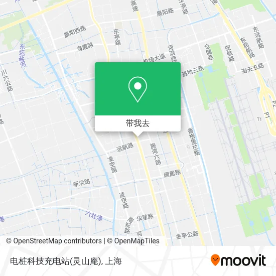 电桩科技充电站(灵山庵)地图