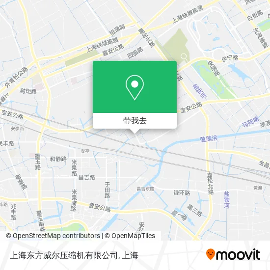 上海东方威尔压缩机有限公司地图