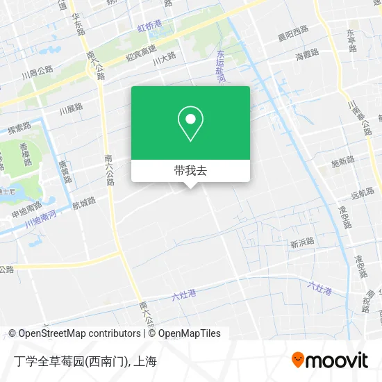 丁学全草莓园(西南门)地图