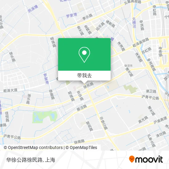 华徐公路徐民路地图