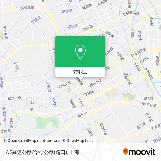 A5高速公路/华徐公路(路口)地图