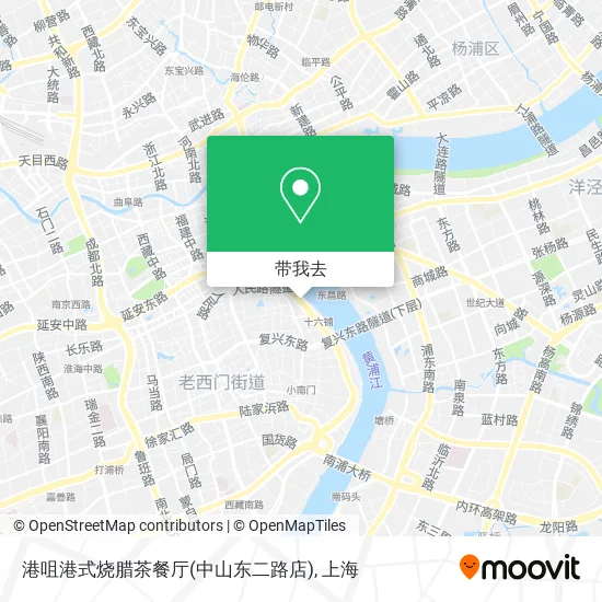 港咀港式烧腊茶餐厅(中山东二路店)地图