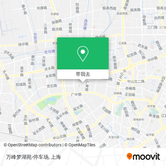 万峰梦湖苑-停车场地图