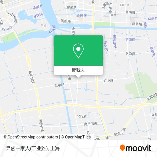 果然一家人(工业路)地图