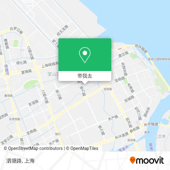 泗塘路地图