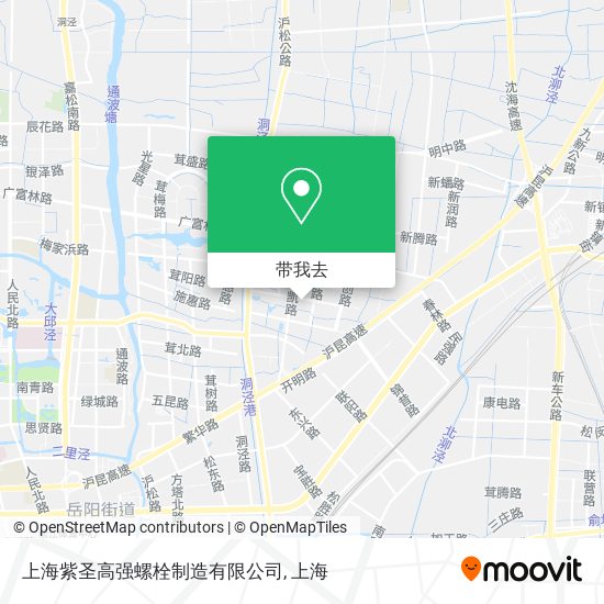 上海紫圣高强螺栓制造有限公司地图