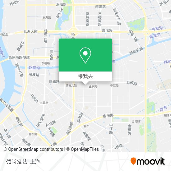 领尚发艺地图