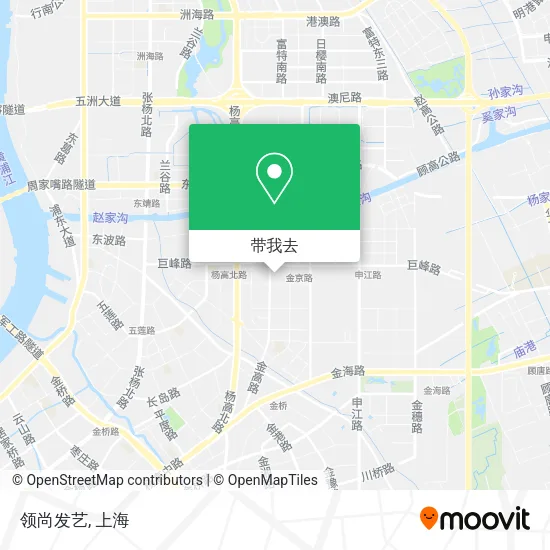 领尚发艺地图