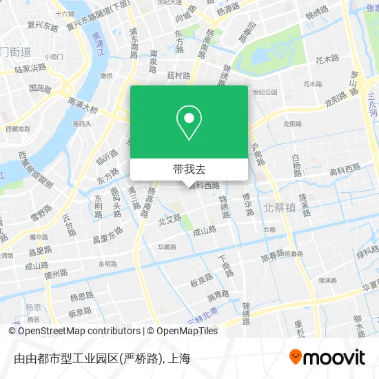 由由都市型工业园区(严桥路)地图