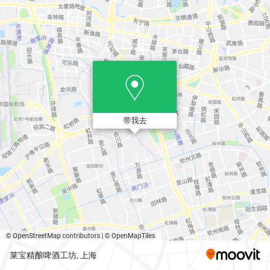 莱宝精酿啤酒工坊地图