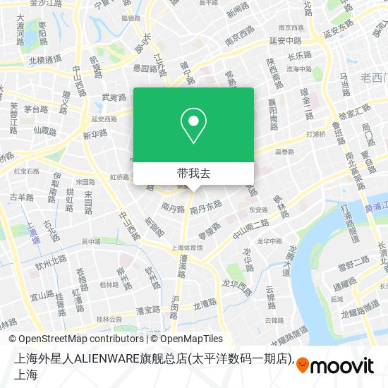 上海外星人ALIENWARE旗舰总店(太平洋数码一期店)地图