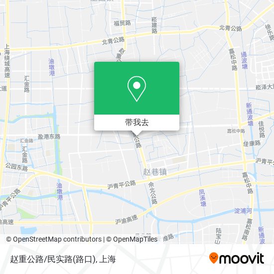 赵重公路/民实路(路口)地图